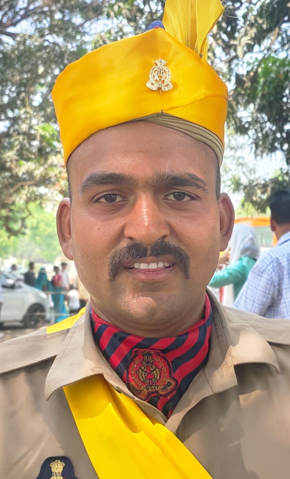 पुलिस लाइंस मैदान में पासिंग आउट परेड के दौरान निरीक्षण करते आईजी किरन एस व एसपी डॉ. ख्याति गर् पुलिस लाइंस मैदान में पासिंग आउट परेड के दौरान निरीक्षण करते आईजी किरन एस व एसपी डॉ. ख्याति गर्
