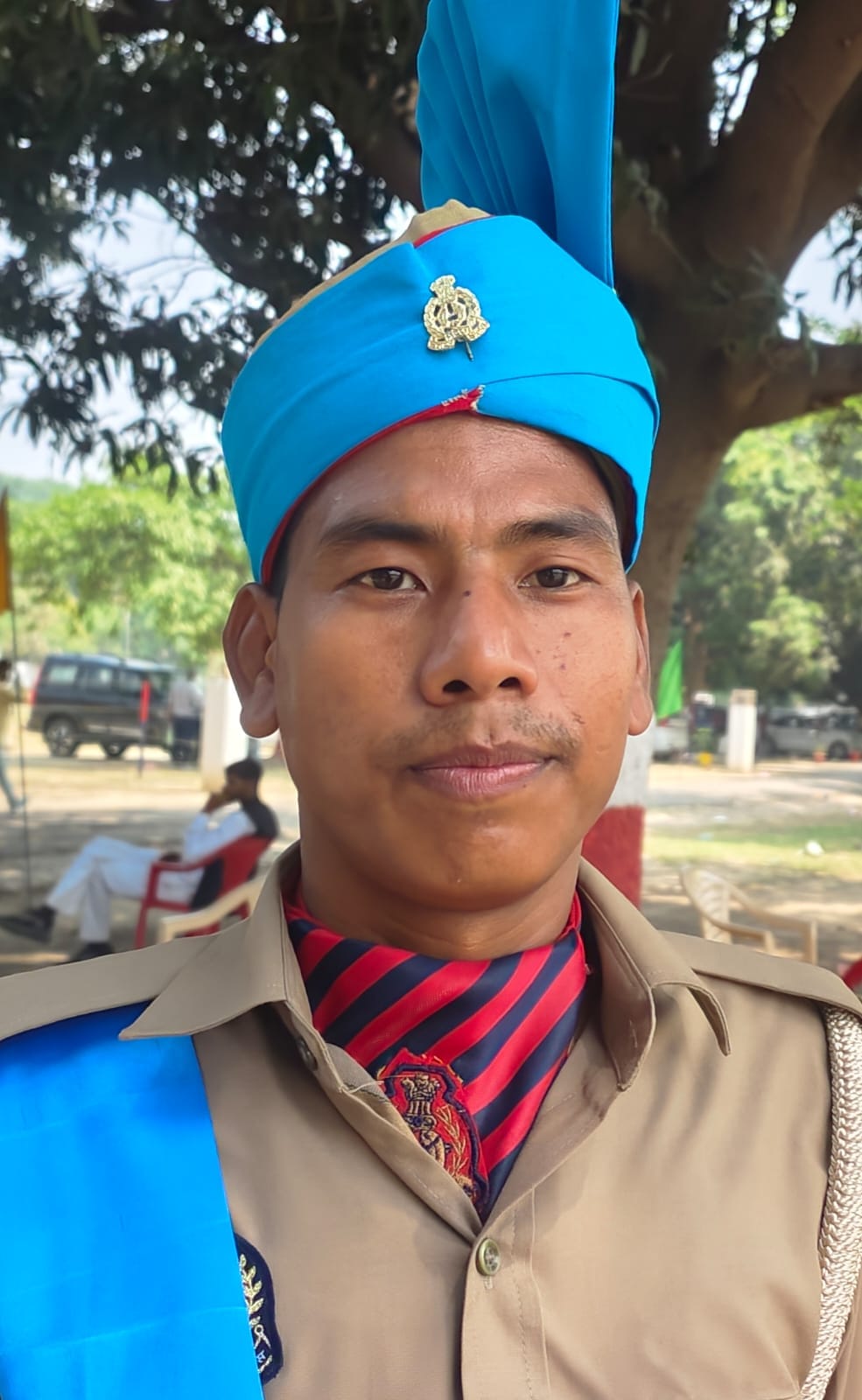 पुलिस लाइंस मैदान में पासिंग आउट परेड के दौरान निरीक्षण करते आईजी किरन एस व एसपी डॉ. ख्याति गर् पुलिस लाइंस मैदान में पासिंग आउट परेड के दौरान निरीक्षण करते आईजी किरन एस व एसपी डॉ. ख्याति गर्