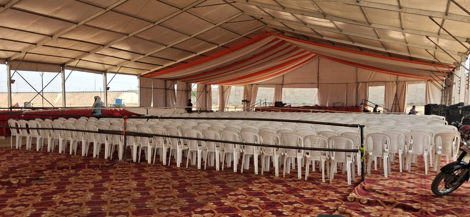 गंगा एक्सप्रेस-वे पर घटपुरी के पास बना इंटरचेंज। संवाद