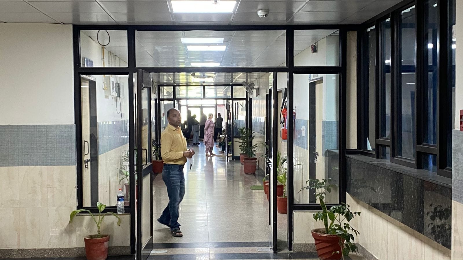 कुरुक्षेत्र। एलएनजेपी अस्पताल सीएमओ कार्यालय। संवाद