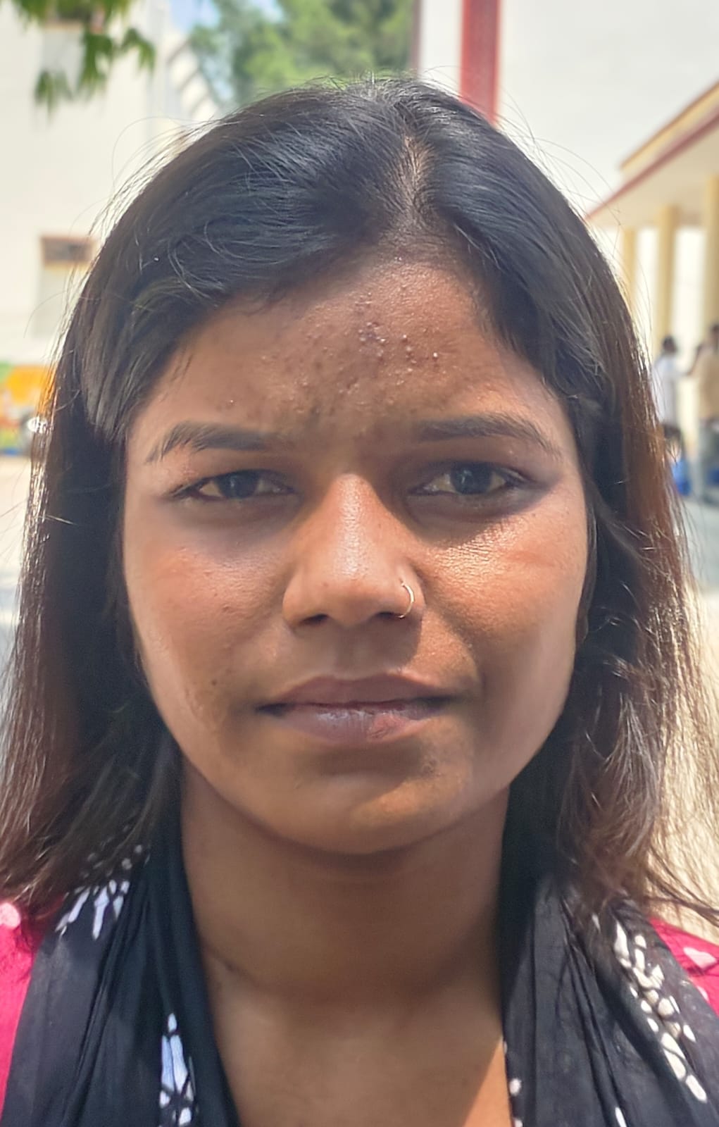 परीक्षा केंद्र जीजीआईसी से होमगार्ड की परीक्षा देकर बाहर आते अभ्यर्थी। संवाद