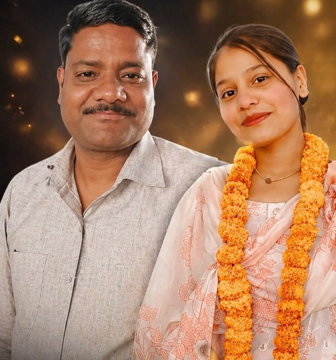 बारहवीं की परीक्षा में जिले में तीसरा स्थान प्राप्त करने वाले आयुष  सागर अपने परिजनों के साथ। स