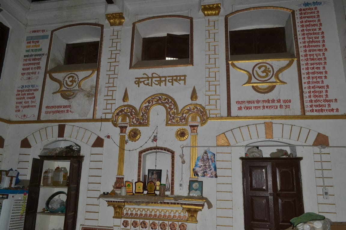 गांव काछवा का श्रीकृष्णा मंदिर। संवाद