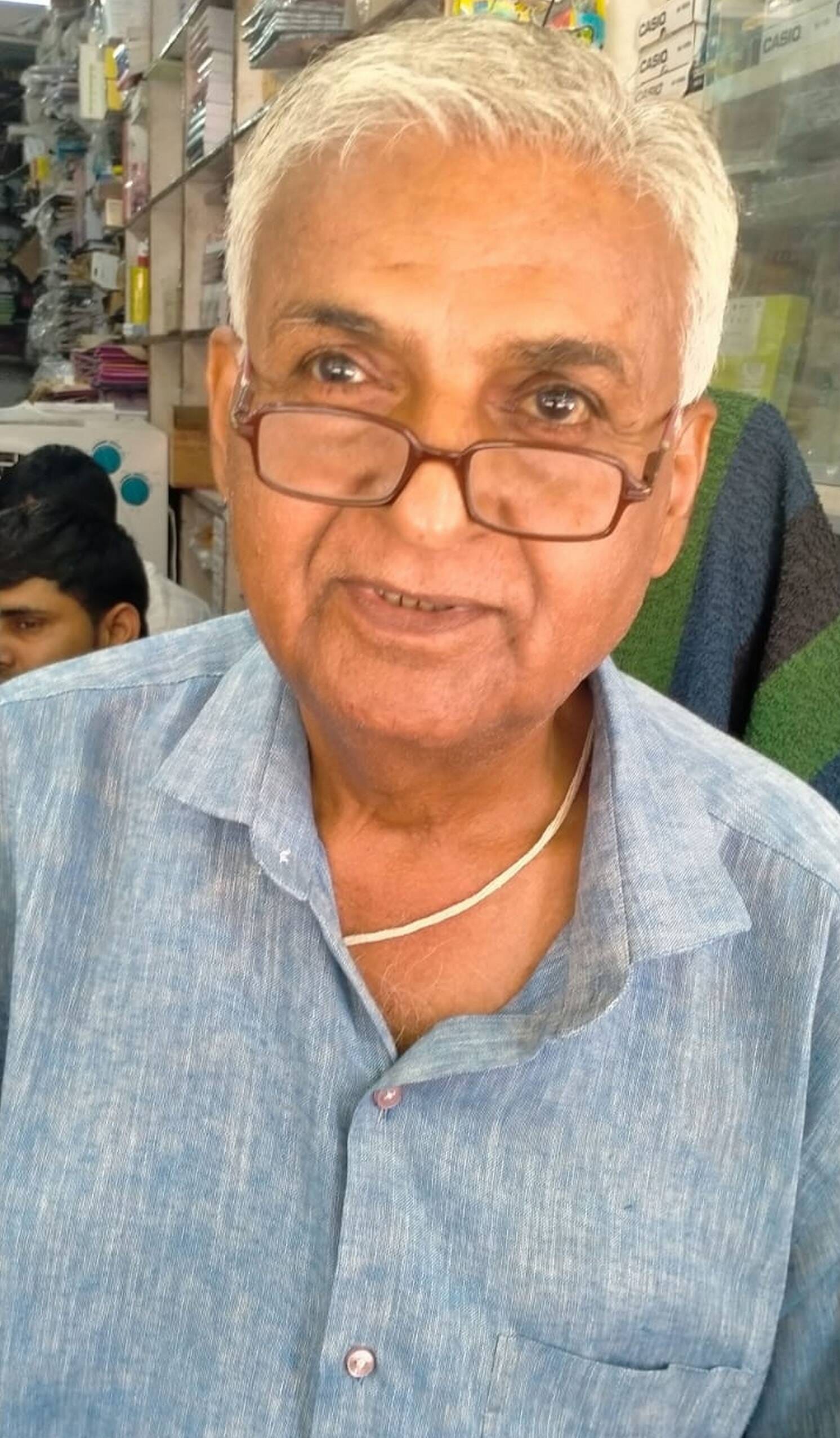 फोटो संख्या:60- पूर्ण कुमार, प्रधान, सफाई कर्मचारी