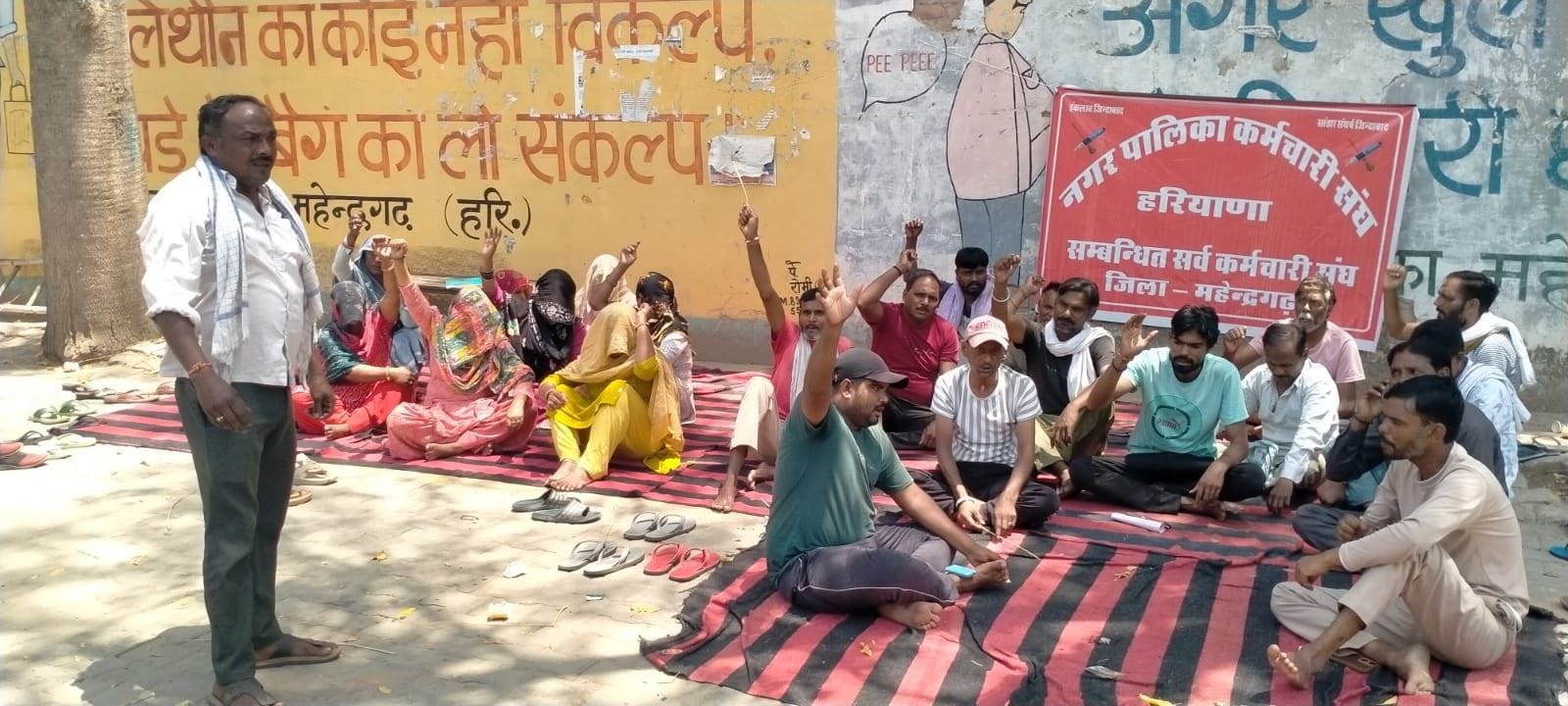 फोटो संख्या:60- पूर्ण कुमार, प्रधान, सफाई कर्मचारी