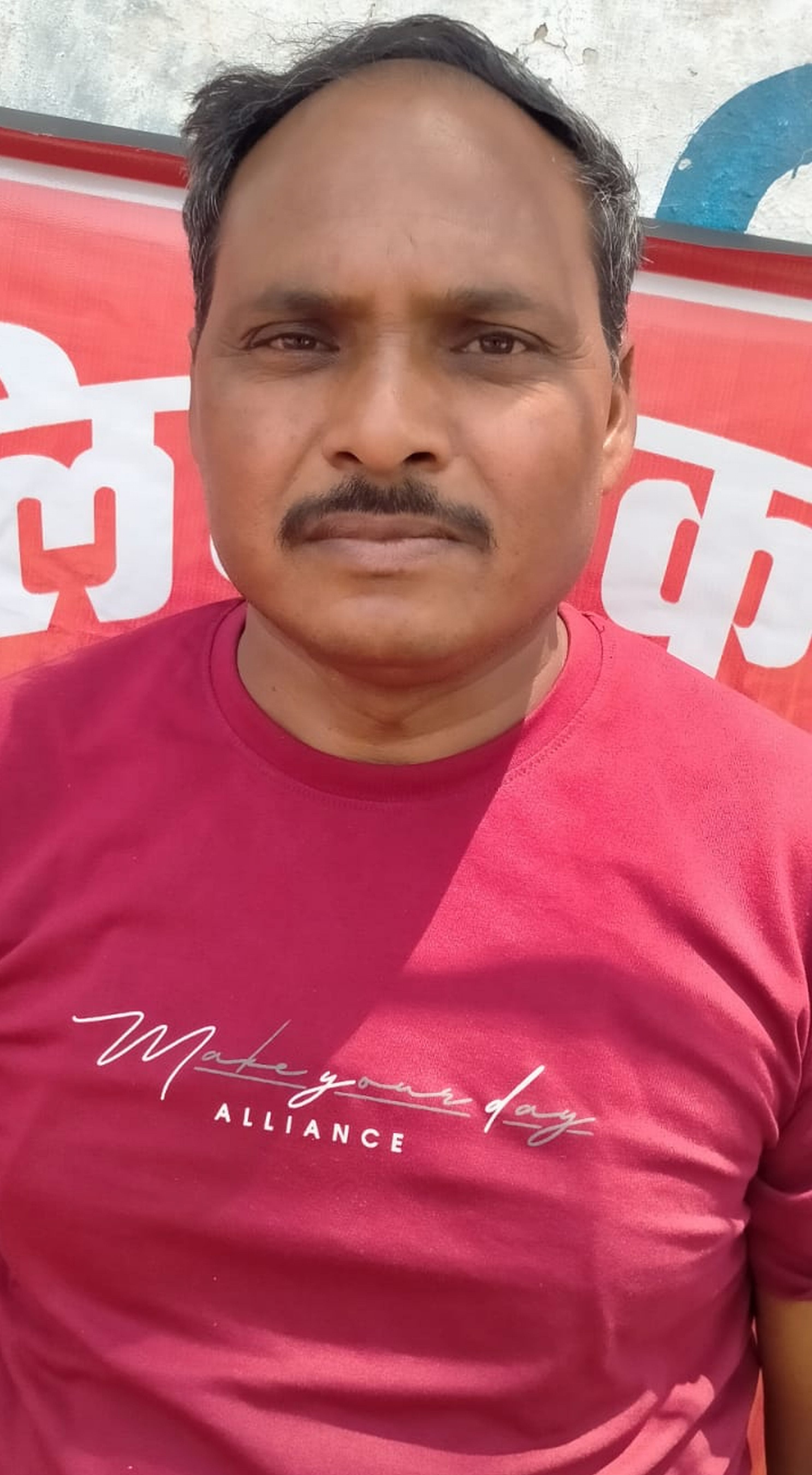 फोटो संख्या:60- पूर्ण कुमार, प्रधान, सफाई कर्मचारी