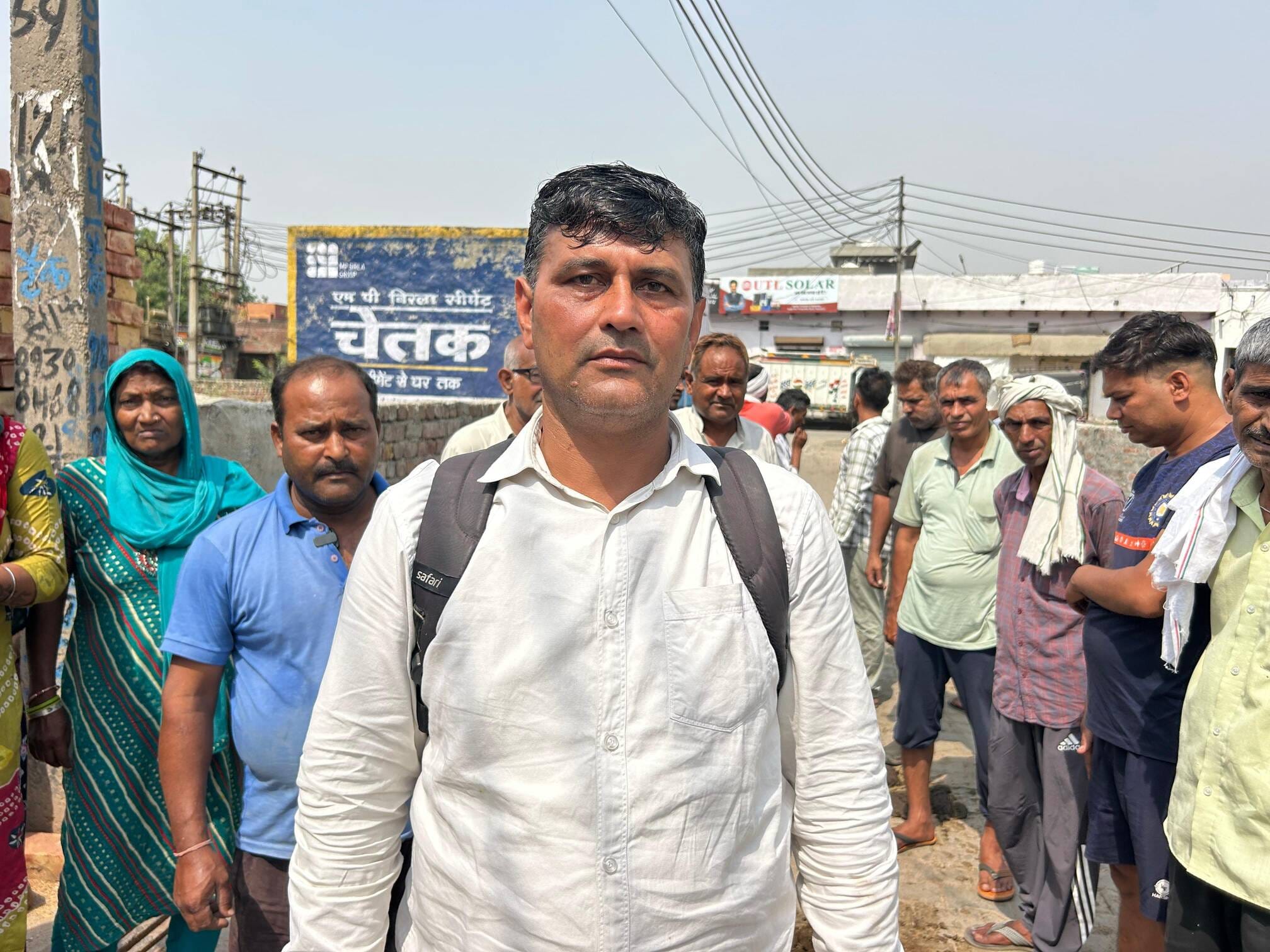 01-रोहतक की किलोई अनाज मंडी में बिना टीन-शेड और चाहरदीवारी के खुले में पड़ा गेहूं। संवाद 01-रोहतक की किलोई अनाज मंडी में बिना टीन-शेड और चाहरदीवारी के खुले में पड़ा गेहूं। संवाद