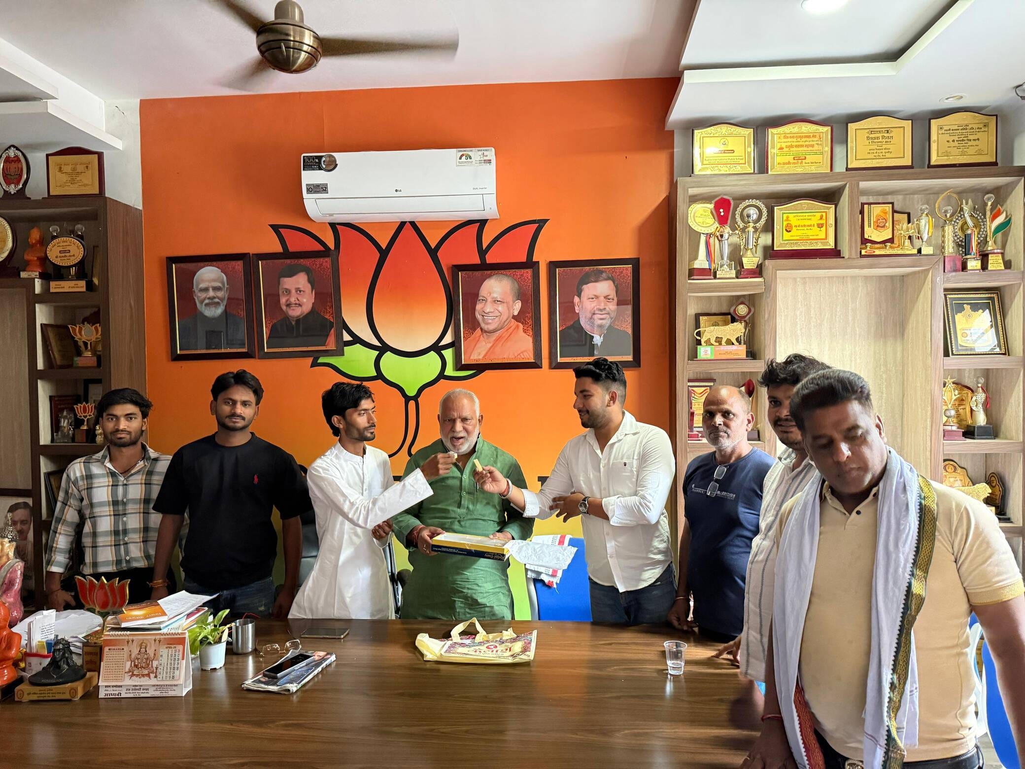 चौ. सीएसएसएस पीजी कालेज माछरा के प्रबंध समिति सचिव अमित त्यागी उर्फ चुनमुन भाजपा की प्रबल जीत द