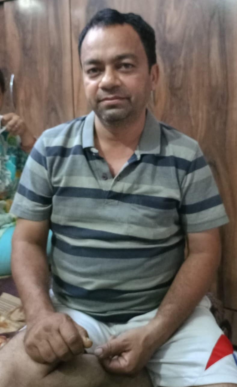 शाहाबाद। पीडि़त अजय सपड़ा। स्वयं शाहाबाद। पीडि़त अजय सपड़ा। स्वयं