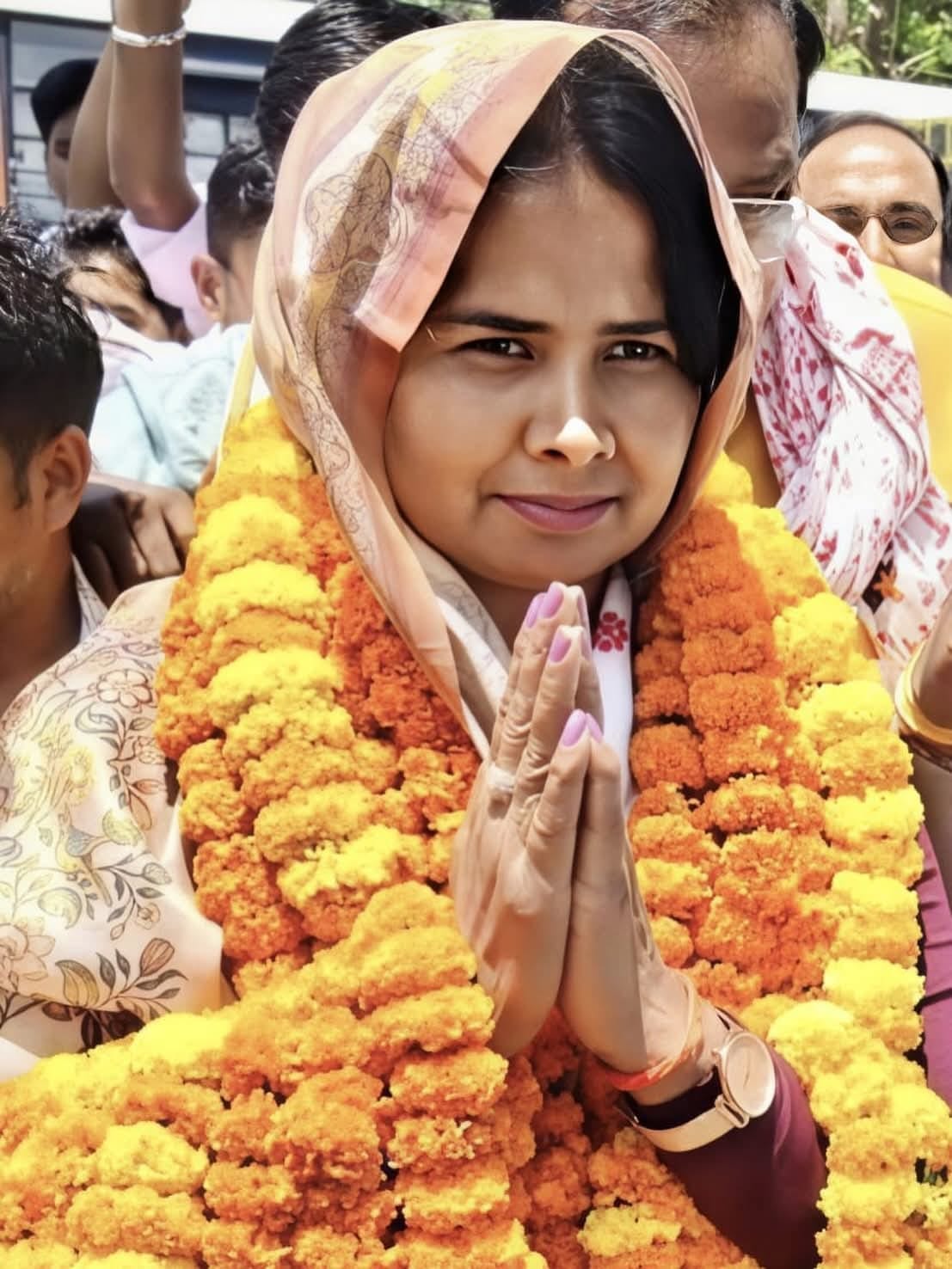 फाजिलनगर में उप चुनाव में दुसरे स्थान पर रहे सपा प्रत्याशी अवधेश सिंह। स्रोत -सोशल मीडिया