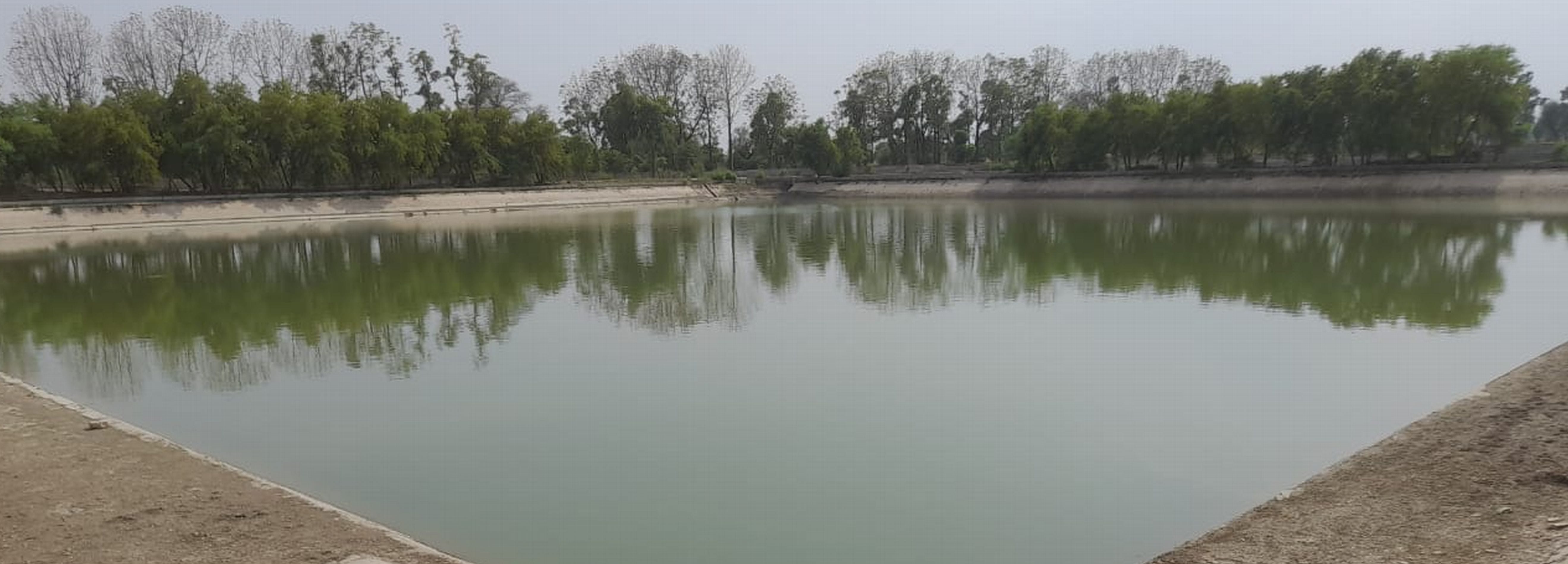 फोटो संख्या:68- देवास जलघर के टैंक नंबर में दो में पानी--संवाद