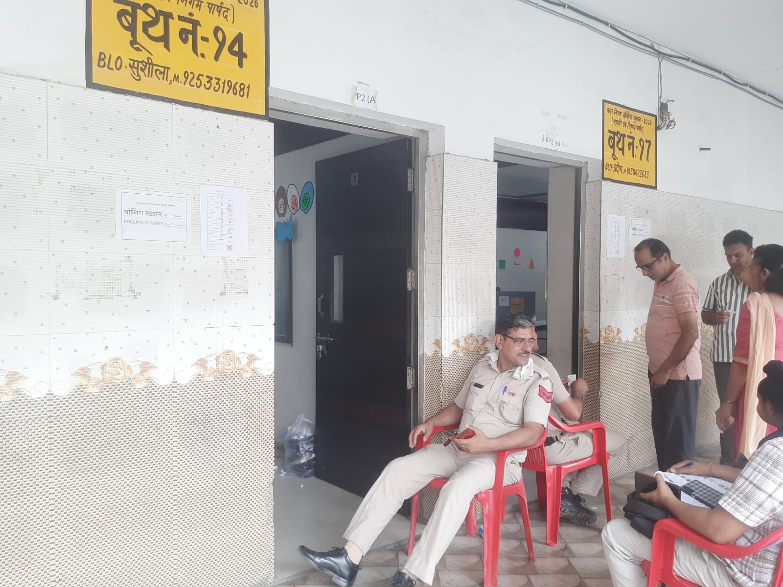 The Pace Was Slow Since Morning And The Booths Were Empty In The ...
