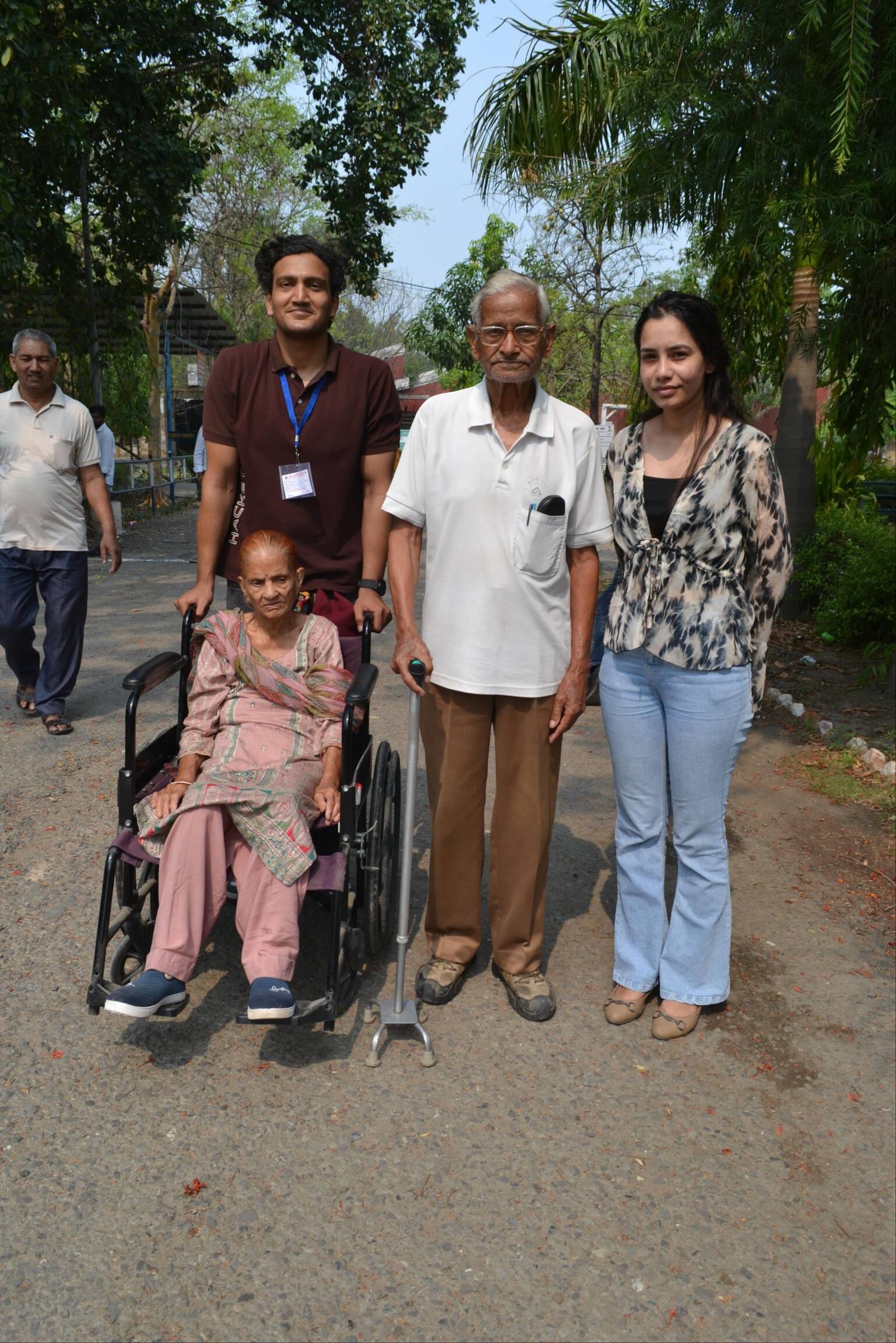 अंबाला। मेयर चुनाव के दौरान सुबह आठ बजे जिला मस्त्य अधिकारी कार्यालय में बने मतदान केंद्र में