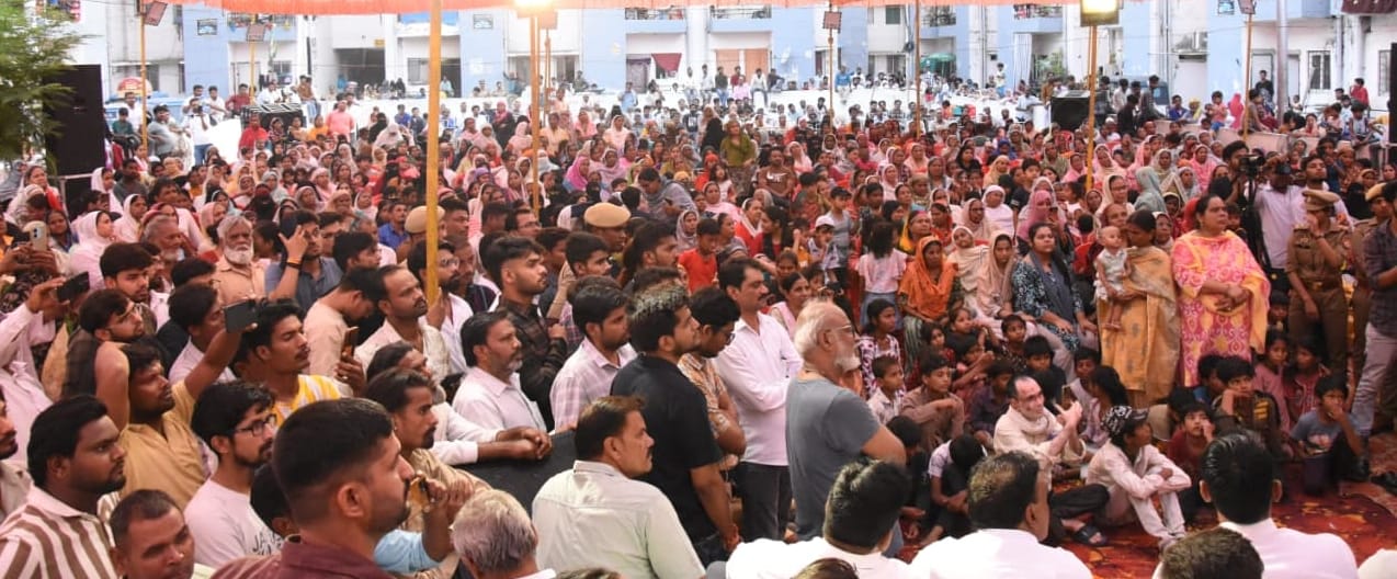 संजय सिंह ने बसंतकुंज में की सभा। संजय सिंह ने बसंतकुंज में की सभा।