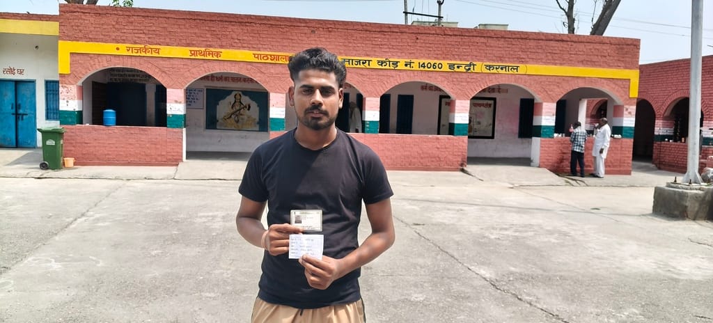 सरपंच पद की विजेता अनु रानी