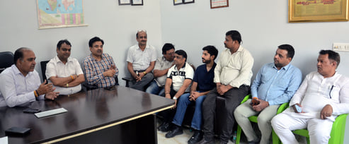 संवाद ------ मुकेश गोयल । अमर उजाला संवाद ------ मुकेश गोयल । अमर उजाला