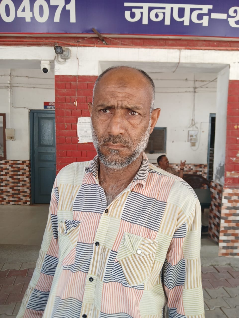 कांधला में मुठभेड़ में घायल सिपाही। स्रोत पुलिस