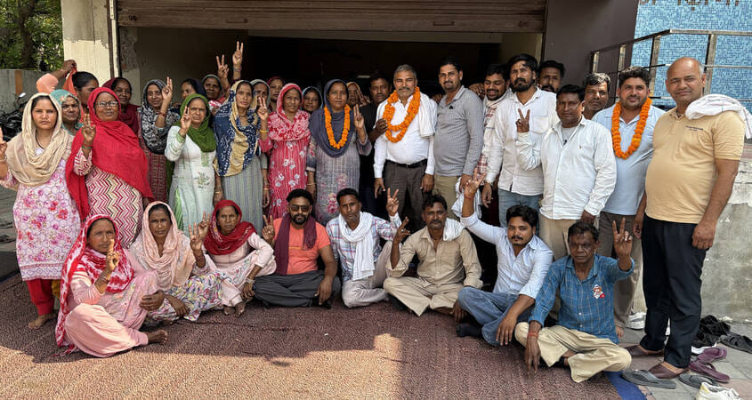 कैथल के अंबाला रोड पर फैला कूड़े का ढेर। संवाद