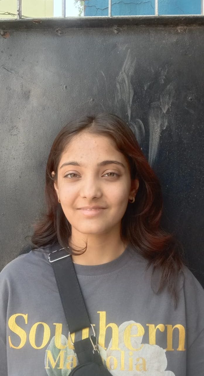 आस्था सिंघल। प्रथम बार मतदान, नाहन।