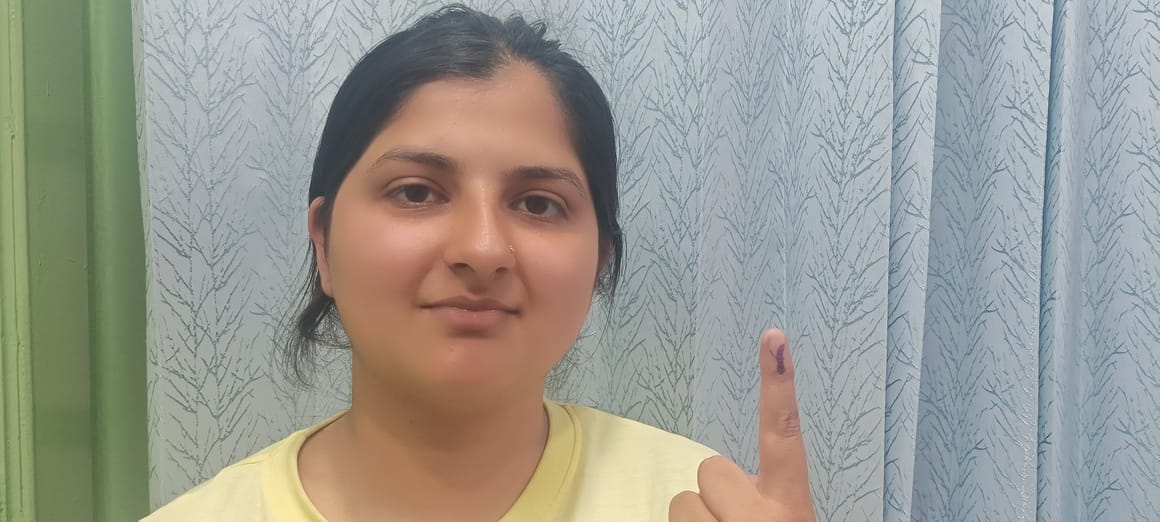 युवा मतदाता कनिका शर्मा