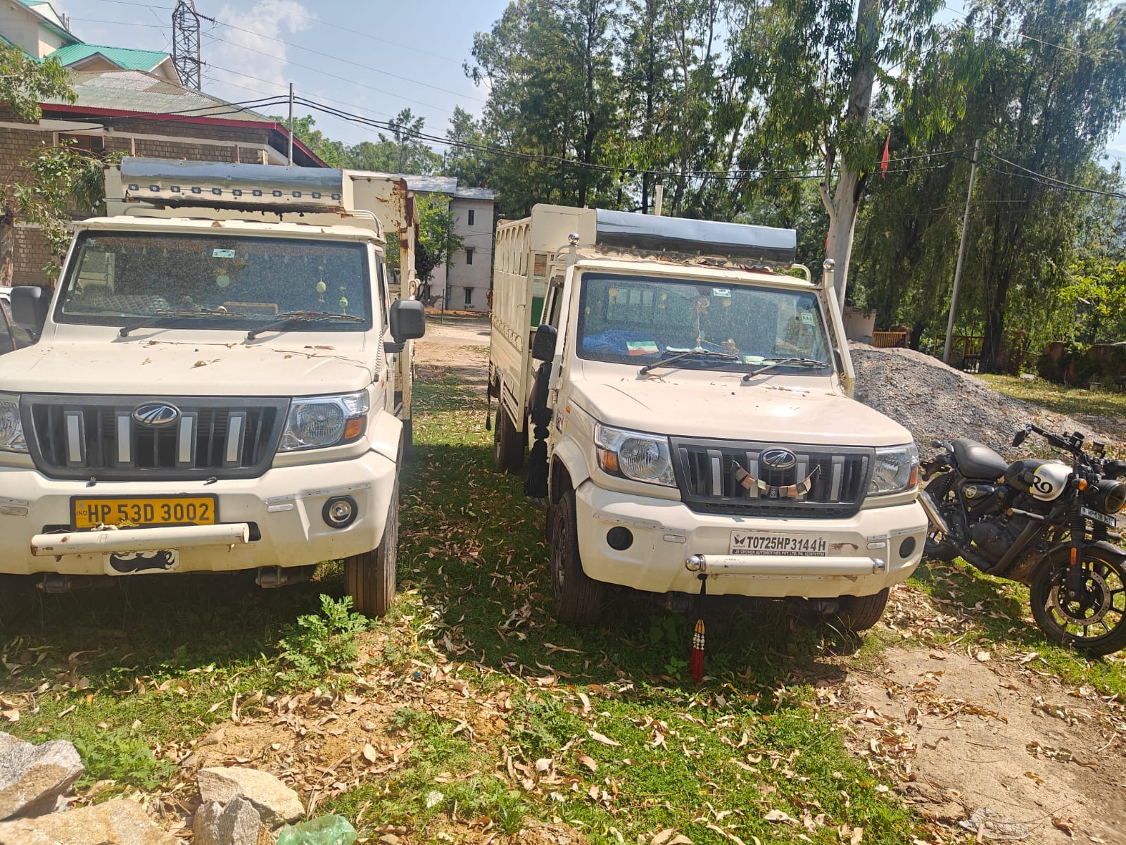 बैजनाथ में नशा तस्करी के आरोपी सोनिका राणा और उसके बेटों का फ्रीज किया मकान। स्रोत : पुलिस
