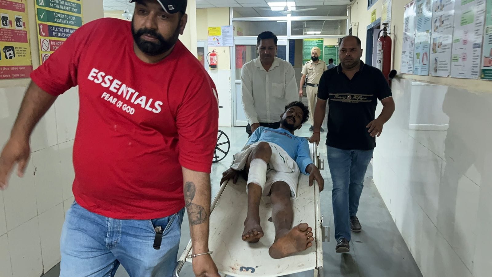 रात के समय घटना स्थल पर पहुंची पुलिस। संवाद रात के समय घटना स्थल पर पहुंची पुलिस। संवाद