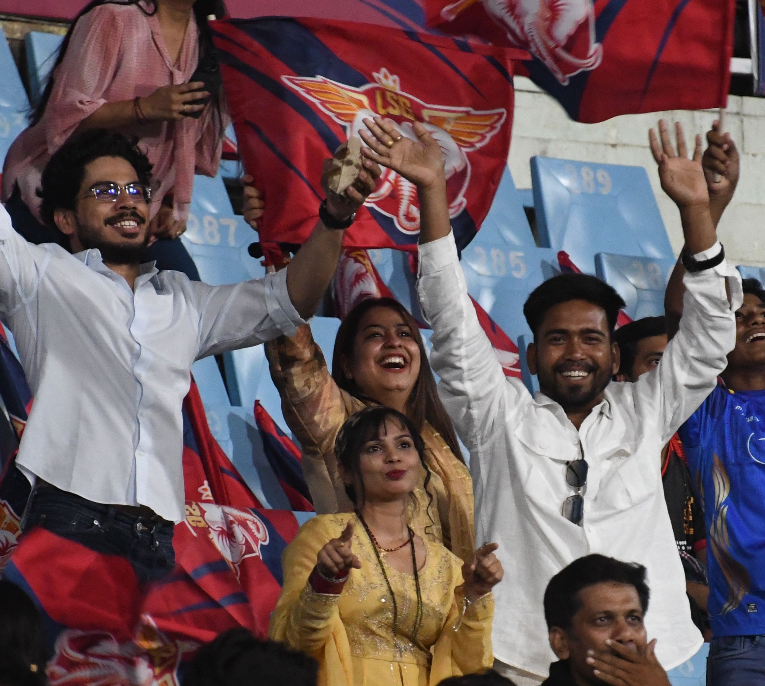 इकाना स्टेडियम में शनिवार को खेला गया एलएसजी और पंजाब किंग्स के बीच मुकाबला। इकाना स्टेडियम में शनिवार को खेला गया एलएसजी और पंजाब किंग्स के बीच मुकाबला।