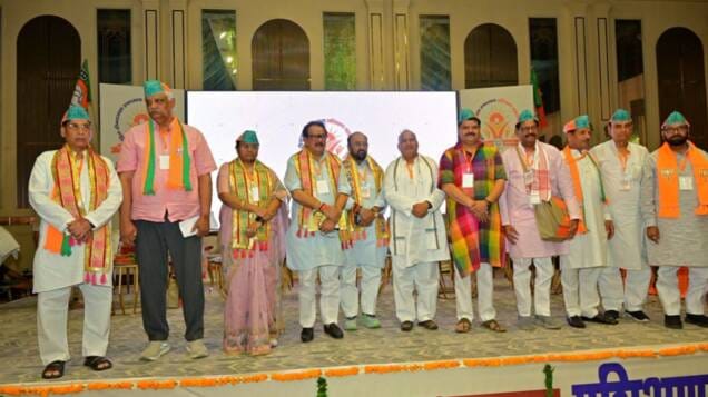 प्रतापपुर स्थित रमाना ग्रांड में भाजपा की ओर से दो दिवसीय पंडित दीनदयाल उपाध्याय प्रशिक्षण वर्ग