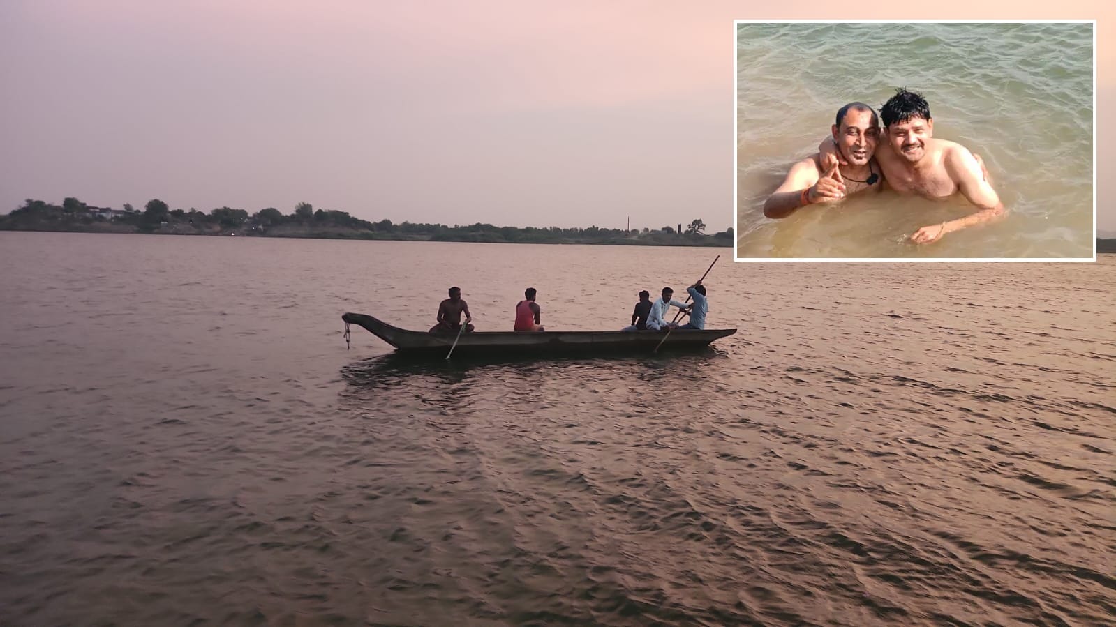 डूबने से पहले दोनों युवकों ने लिया था अंतिम फोटो