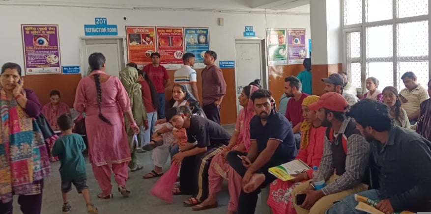 सिविल अस्पताल पांवटा साहिब। संवाद
