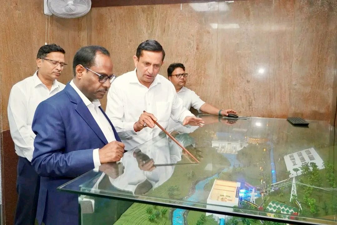 एसजेवीएन के निदेशक (परियोजनाएं) सुप्रकाश अधिकारी ने झाकड़ी परियोजना का किया निरीक्षण। स्रोत : प एसजेवीएन के निदेशक (परियोजनाएं) सुप्रकाश अधिकारी ने झाकड़ी परियोजना का किया निरीक्षण। स्रोत : प