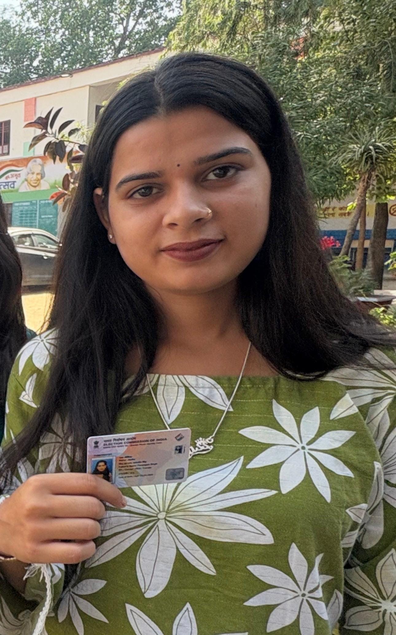 -कनिष्का चौहान,जियाना निवासी। -कनिष्का चौहान,जियाना निवासी।