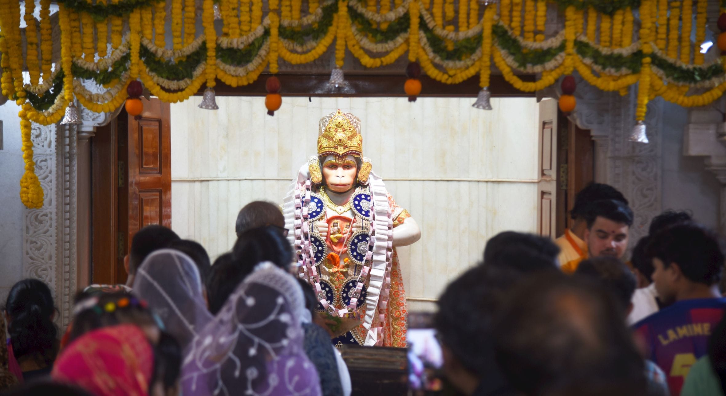 संकटमोचन के दरबार में उमड़ी आस्था