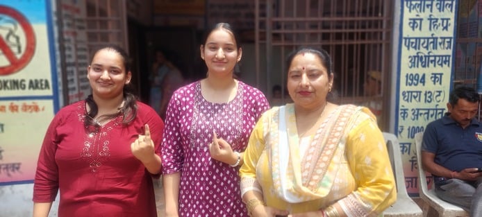 मुस्कान, पहली बार मतदाता मुस्कान, पहली बार मतदाता
