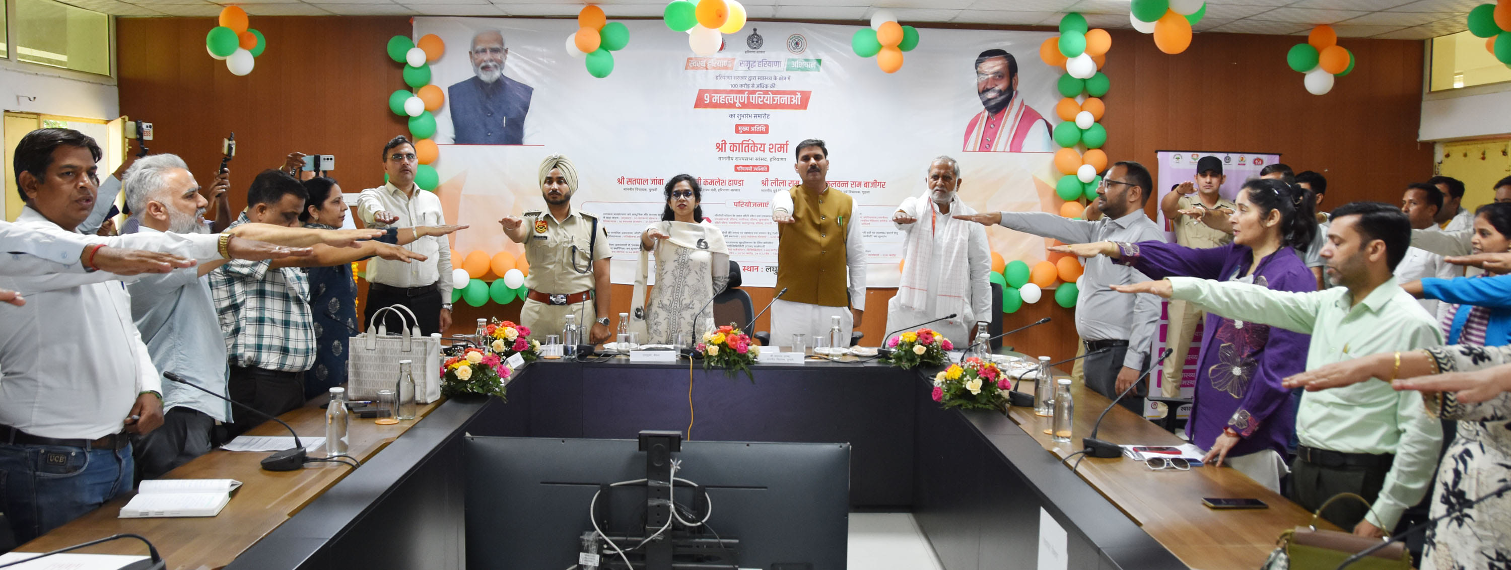 विकास परियोजनाओं का शुभारंभ करते विधायक सतपाल जांबा। प्रवक्ता