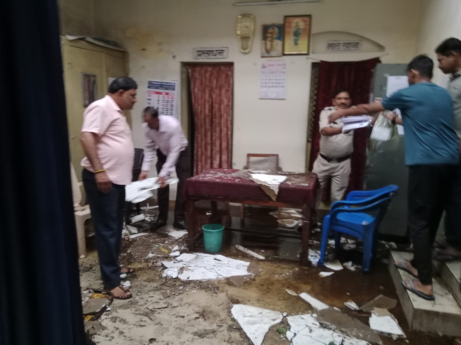 आफत की बारिश बनी अचानक आई बारिश।।