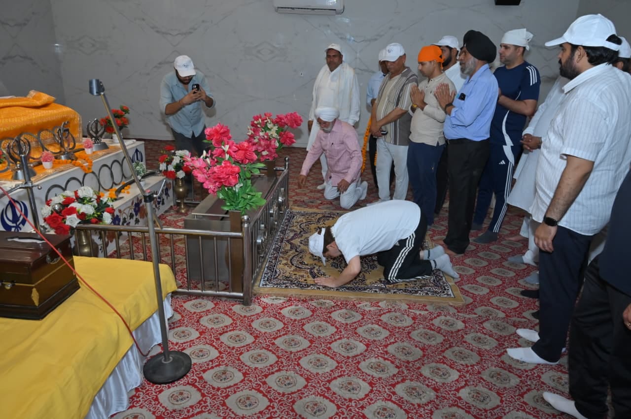 फोटो :: सोनीपत के राई स्थित एथनिक इंडिया रिसोर्ट से हैरिटेज एवं सिटी वॉक को हरी झंडी दिखाकर रवा फोटो :: सोनीपत के राई स्थित एथनिक इंडिया रिसोर्ट से हैरिटेज एवं सिटी वॉक को हरी झंडी दिखाकर रवा