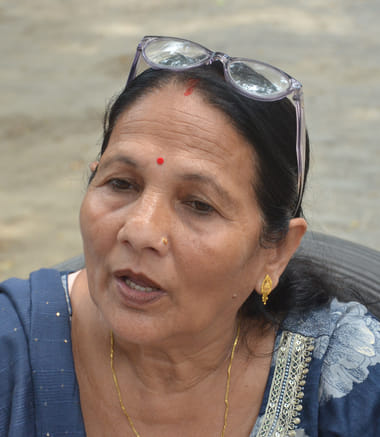 ग्रेटर नोएडा के सेक्टर अल्फा दो में अमर उजाला द्वारा आयोजित संवाद कार्यक्रम में सेक्टर की समस्य