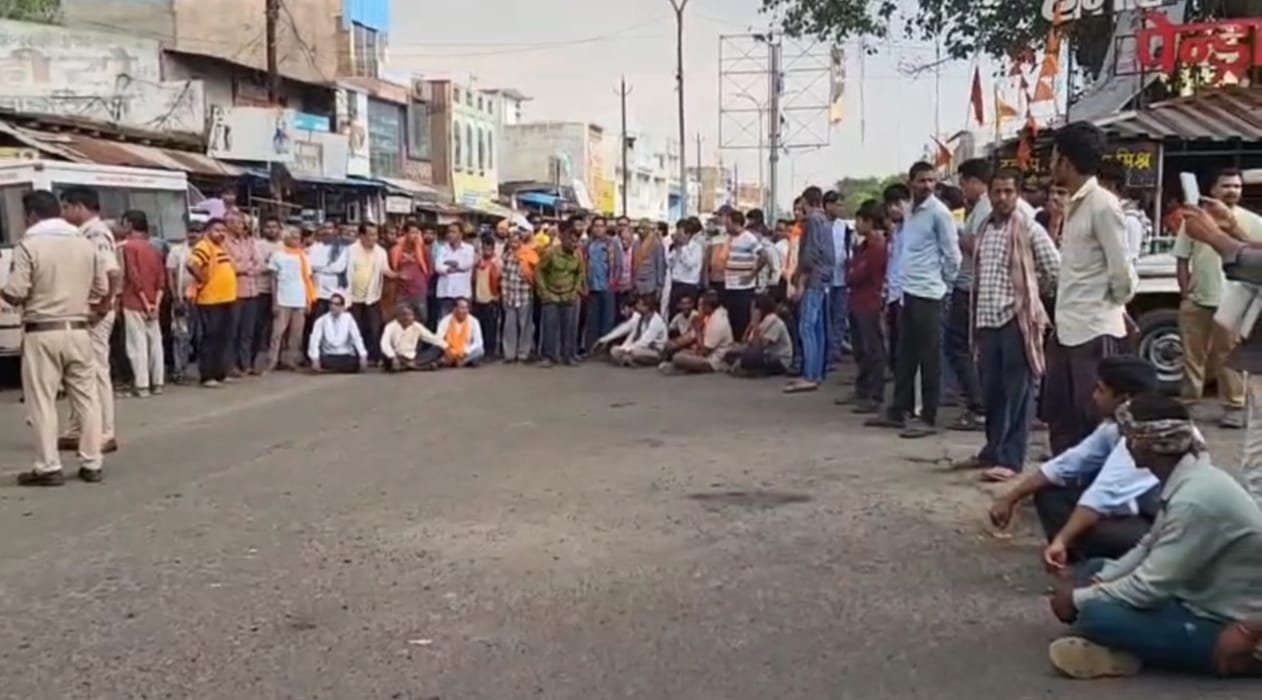 युवक की मौत,परिजनो ने किया चक्काजाम।।