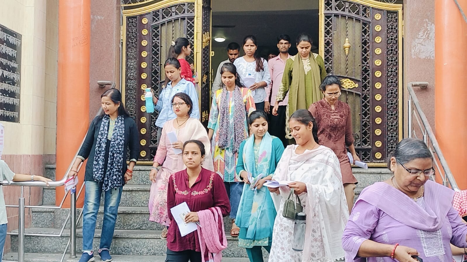 मानसी रोहरा,  परीक्षार्थी। संवाद