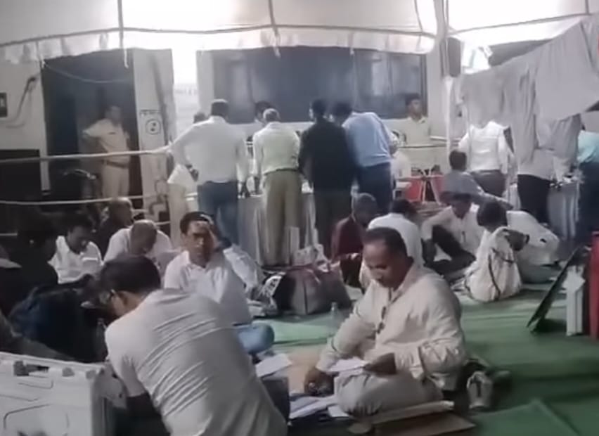 शाम 5 बजे तक वोटिंग हुई
