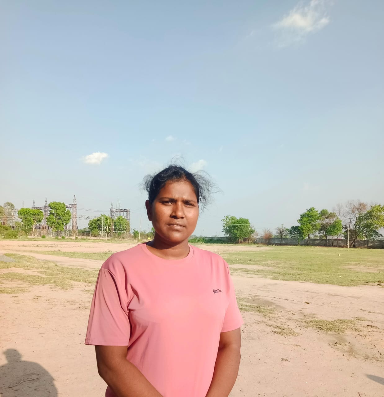 कुरुक्षेत्र। बॉस्केटबाल खेल के लिए प्रैक्टिस करते खिलाड़ी। संवाद