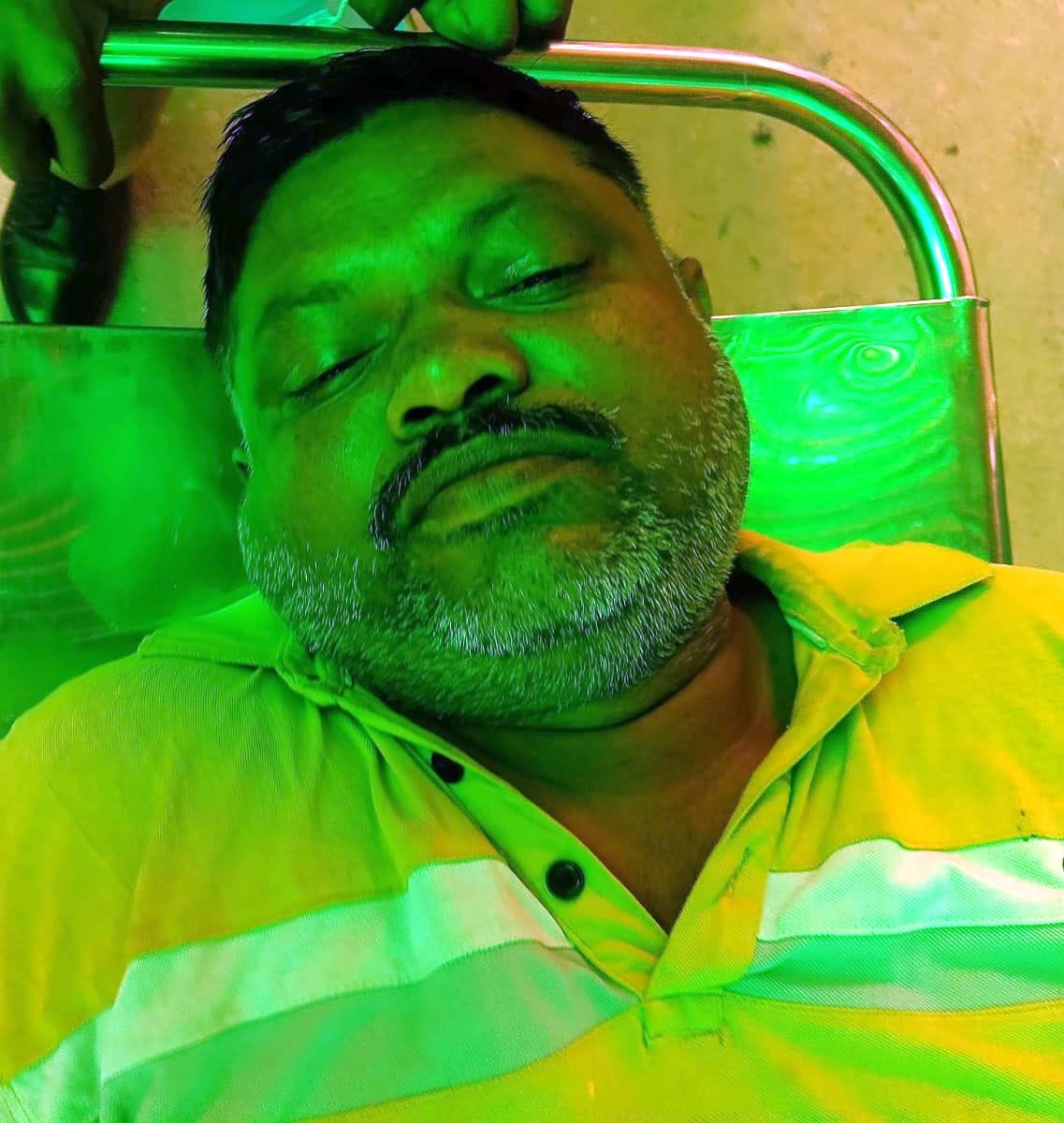 फोटो-10- पुलिस मुठभेड़ में गोली से घायल आरोपी अंकित। संवाद फोटो-10- पुलिस मुठभेड़ में गोली से घायल आरोपी अंकित। संवाद