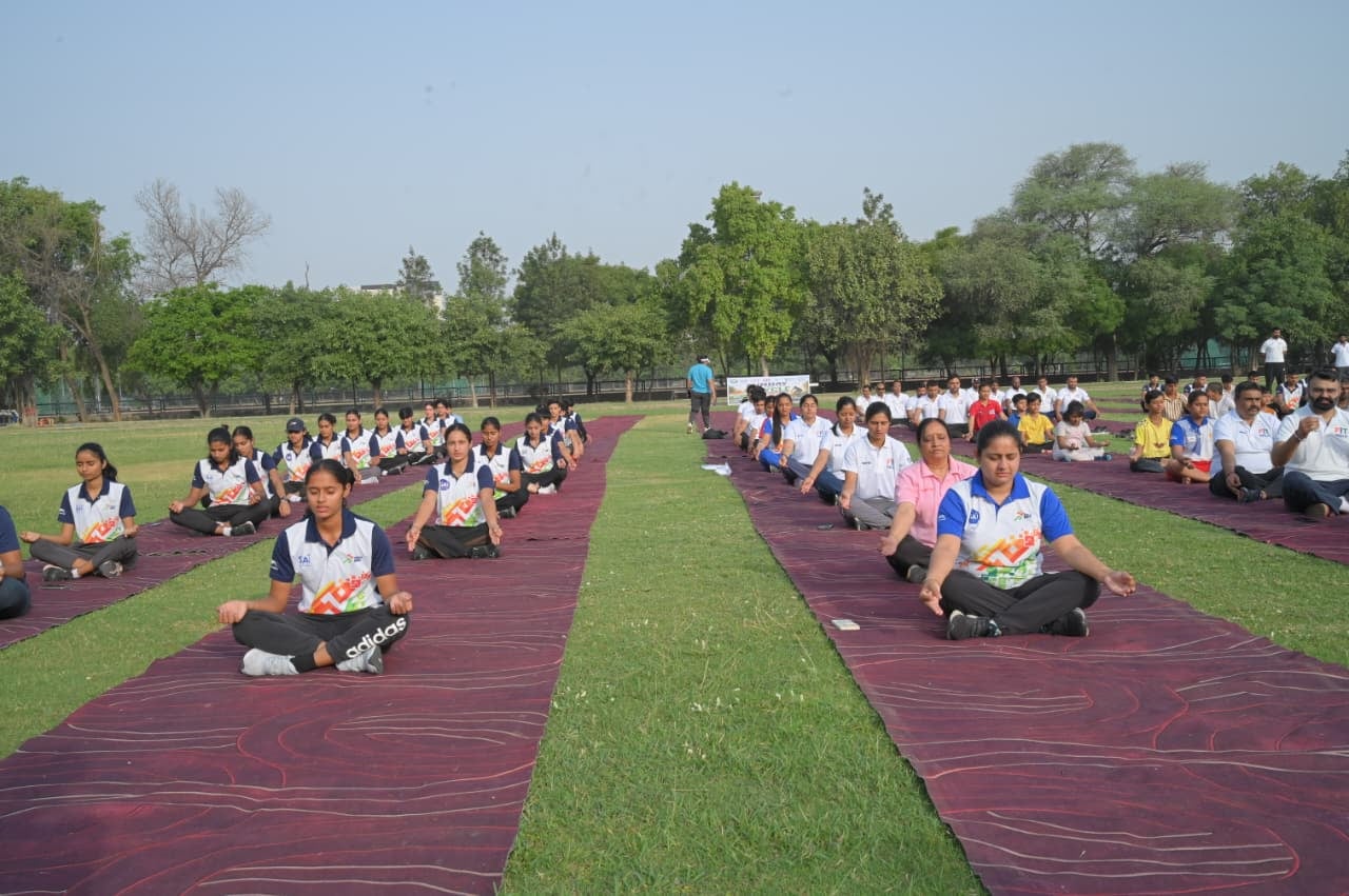 फोटो: सोनीपत के साई केंद्र में विश्व साइकिल दिवस के उपलक्ष्य में साइकिलिंग करते हरियाणा खेल विश फोटो: सोनीपत के साई केंद्र में विश्व साइकिल दिवस के उपलक्ष्य में साइकिलिंग करते हरियाणा खेल विश