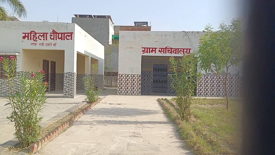 गोहाना के गांव गढ़ी उजाला खां में स्थित शिव मंदिर। संवाद