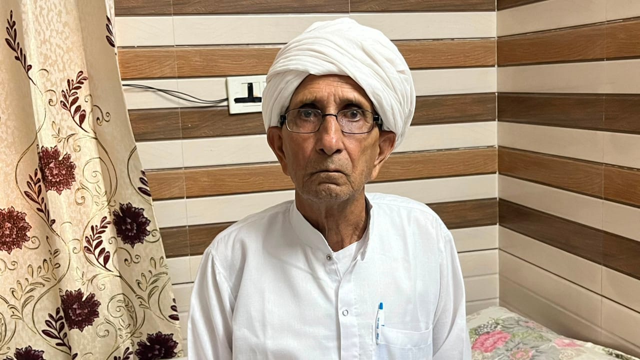 कुरुक्षेत्र। वॉलीवाल के नेशनल खिलाड़ी रहे जसमेर सिंह । संवाद