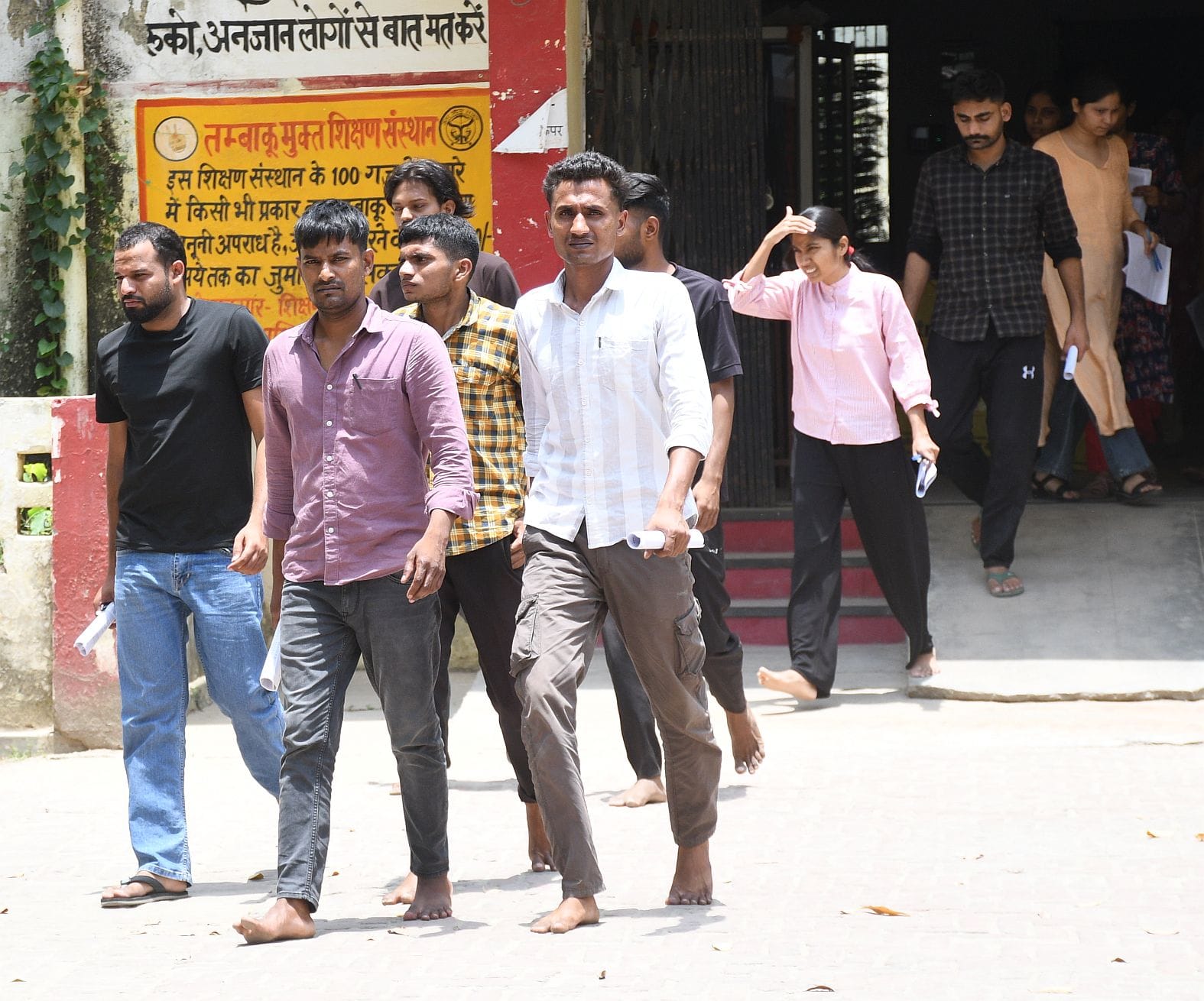 राजधानी में सोमवार को 55 केंद्रों पर पुलिस सिपाही भर्ती की लिखित परीक्षा दो पालियों में आयोजित राजधानी में सोमवार को 55 केंद्रों पर पुलिस सिपाही भर्ती की लिखित परीक्षा दो पालियों में आयोजित