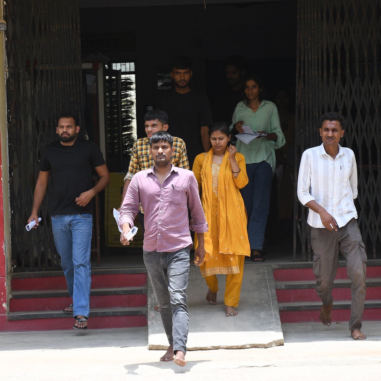 राजधानी में सोमवार को 55 केंद्रों पर पुलिस सिपाही भर्ती की लिखित परीक्षा दो पालियों में आयोजित राजधानी में सोमवार को 55 केंद्रों पर पुलिस सिपाही भर्ती की लिखित परीक्षा दो पालियों में आयोजित