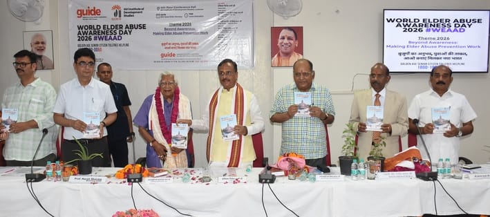 विश्व वृद्धजन दुर्व्यवहार जागरूकता माह के तहत गाइड समाज कल्याण संस्थान और गिरी विकास अध्ययन संस