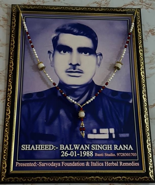10-दयाकौर, शहीद बलवान सिंह राणा की पत्नी। 10-दयाकौर, शहीद बलवान सिंह राणा की पत्नी।